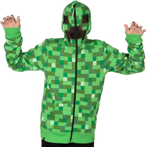 minecraft hoodie zip up|minecraft hoodie kids.